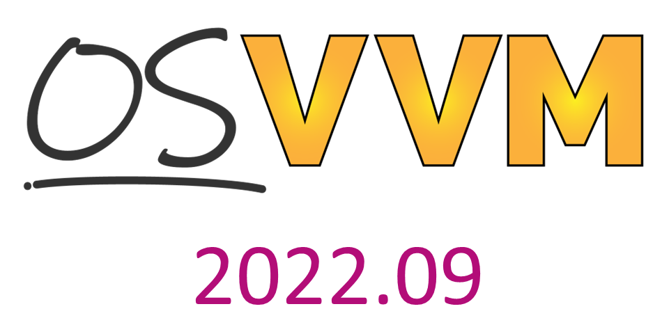 OSVVM Release 2022.09